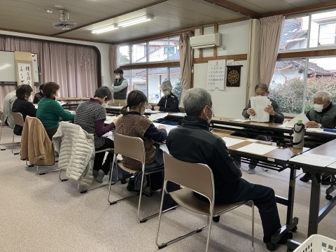 『書こ～会』講習風景